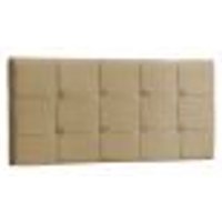 Painel King Jordania 195 CM Bege - D A Decor