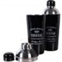 Coqueteleira Classic Black 8,7x24,5 Aço Galvanizado