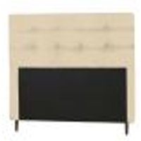 Cabeceira Solteiro 90cm Para Cama Box Luna Napa Bege - DS Estofados