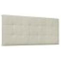 Cabeceira Painel Verona Para Cama Box Queen 160 cm Corino Bege - D'Rossi
