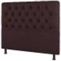 Cabeceira Cama Box Casal Queen Size Nice 160cm Linho Marrom - Desk Design