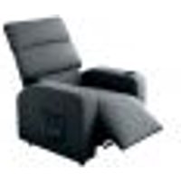 Poltrona Reclinável Pulse Veludo Chumbo