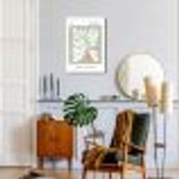 Quadro Matisse Floral Papiers Decoupes 60x43 Caixa Branco