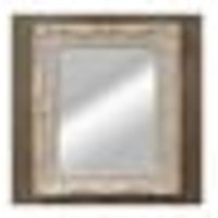 Espelho Para Parede Bahamas Branco Solido 33x28 Cm