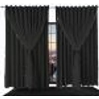 Cortina Para Quarto E Sala Blecaute Ana 4,60 X 2,60 Preto