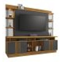 Estante Home Esplendor TV Até 65 Polegadas JCM Movelaria Freijó/Grafite