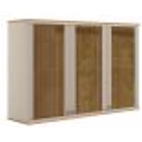 Armario Aereo 3 Portas Berlim Jequitiba Off White