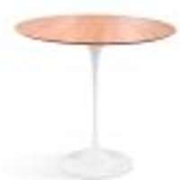 Mesa Lateral Tulipa Saarinen Redonda 51 cm - Freijó