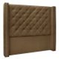 Cabeceira King 1,95m Vicenza Suede Caramelo - Pallazio