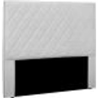 Cabeceira Estofada Cama Box Casal Queen Size Esmeralda 160cm Corano Branco - Desk Design