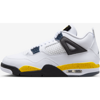 Tenis Air Jordan 4 Retro "Tour Yellow" para hombre - Blanco