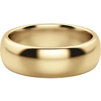 Alianza Clásica Comfort 6 MM Oro Amarillo 585 (14K)