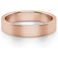 Alianza Clásica Flat 4 MM Oro Rosa 585 (14K)