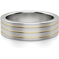 Alianza de Boda Resolute Platino 950