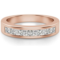 Alianza de Boda Color My World Diamante de Laboratorio Oro Rosa 585 (14K)