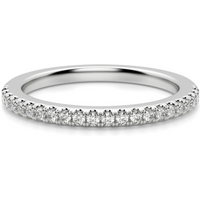 Alianza de Boda Manhattan Petite Diamante de Laboratorio Oro Blanco 585 (14K)