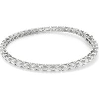 Pulsera de Tenis Corte Oval 4 Prong Diamante de Laboratorio 9.00 ct. tot. Oro Blanco 585 (14K)