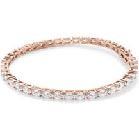 Pulsera de Tenis Corte Oval 4 Prong Diamante de Laboratorio 9.00 ct. tot. Oro Rosa 585 (14K)