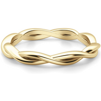 Alianza de Boda Woven Oro Amarillo 585 (14K)