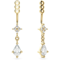 Accesorio para Aretes de Gota de Pera 585 (14K) Oro Amarillo Diamante de Laboratorio