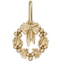 Charm Corona Navideña Oro Amarillo 417