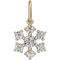 Charm Copo de Nieve Diamante de Laboratorio Oro Amarillo 417