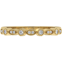 Alianza de Boda Rita con diamante de laboratorio Oro Amarillo 585 (14K)