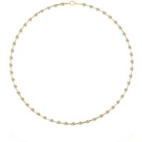 Choker de Diamantes Redondos Espaciados Diamante de Laboratorio Oro Amarillo 585 (14K)
