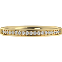 Alianza de Boda Mianna Diamante de Laboratorio Oro Amarillo 750