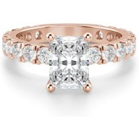Gwyneth Radiant 2.00 krt Pierścionek Zaręczynowy Diament Laboratoryjny 585 Różowe Złoto (14K)