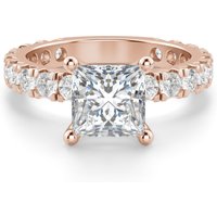 Gwyneth Księżniczka 0.75 krt Pierścionek Zaręczynowy Diament Laboratoryjny 585 Różowe Złoto (14K)