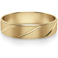 Męska Obrączka Ślubna Karst 585 Żółte Złoto (14K)