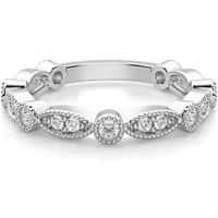 Obrączka Ślubna Infinite Love Laboratoryjny Diament 950 Platyna