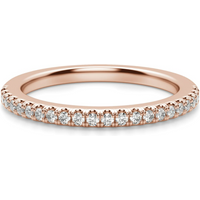 Obrączka Ślubna Manhattan Petite Laboratoryjny Diament 585 Różowe Złoto (14K)