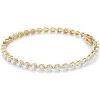 3 Prong Gruszka Tenisowa Bransoletka s Laboratoryjnym Diamentem 8.00 krt z żółtego złota pr. 14K (585)
