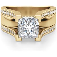 Abigail Księżniczka 0.50 krt Pierścionek Zaręczynowy Diament Laboratoryjny 585 Żółte Złoto (14K)