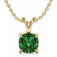 Wisiorek z Turmalinem Poduszkowym 1.75 ct Basket Set 585 Żółte Złoto