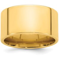 Obrączka Ślubna Standard Flat Comfort Fit 12 mm 585 Żółte Złoto (14K)