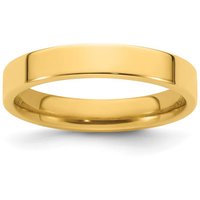 Obrączka Ślubna Standard Flat Comfort Fit 4 mm 585 Żółte Złoto (14K)