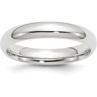 Obrączka Ślubna Standard Comfort Fit 4 mm 950 Platyna