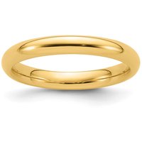 Obrączka Ślubna Standard Comfort Fit 3 mm 585 Żółte Złoto (14K)