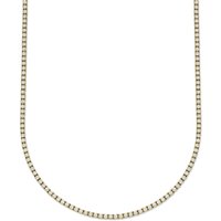 Naszyjnik Tenisowy z Diamentami 7.00 krt Diament Laboratoryjny 585 Żółte Złoto (14K)