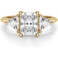 Timeless Radiant Pierścionek Zaręczynowy 1.00 krt Laboratoryjny Diament 585 Żółte Złoto (14K)