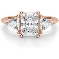 Timeless Radiant Pierścionek Zaręczynowy 1.00 krt Laboratoryjny Diament 750 Różowe Złoto (18K)