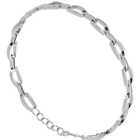 Bransoletka Labyrinth z Okrągłymi Laboratoryjnymi Diamentami 0.21 ct 750 Białe Złoto (18K)