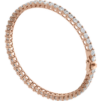 Bransoletka Heirloom z Okrągłymi Laboratoryjnymi Diamentami 7.14 ct 585 Różowe Złoto (14K)