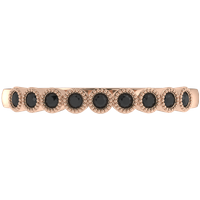 Obrączka Ślubna Miro Bezel 1.10 MM Diament Laboratoryjny Różowe Złoto 417