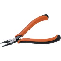 Bahco 1-Piece Long Nose Plier Smooth, 135mm Overall, 25mm Jaw