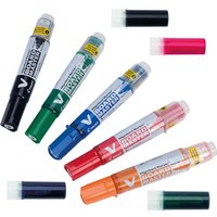 Pilot V-Board Master Drywipe Markers Classpack Assorted Pack 30 Pens