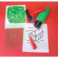 Major Brushes Polymer Block (Transparent) 100 x 150mm (Pack of 10)